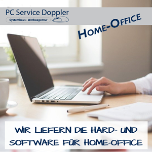 Wir liefern und konfigurieren die richtige Hard- und Software für Ihr Home-Office