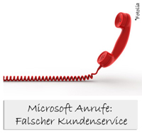 Microsoft Anrufe: Falscher Kundenservice